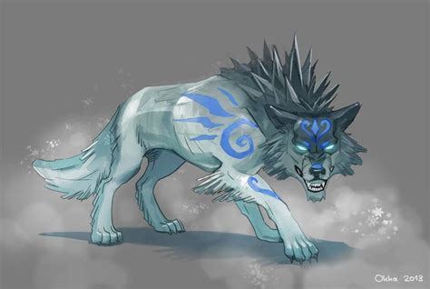 On Deviantart Winter Wolves Fantasy