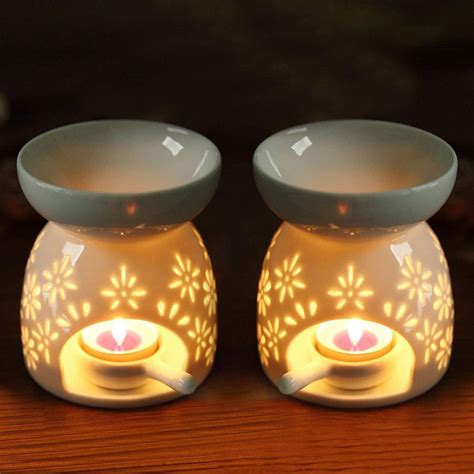 Ceramic Tea Light Holder Tealight Candle Holder Oil Burner Etsy