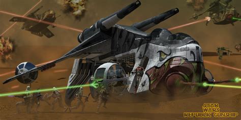 Republic Gunship By Simjoy On Deviantart