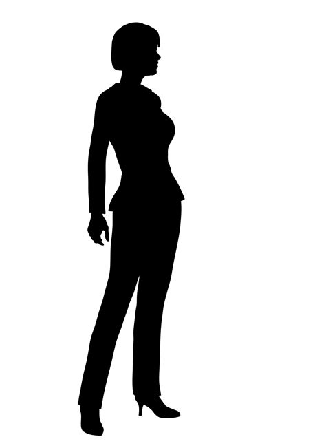 Business Woman Silhouette Free Stock Photo Public Domain Pictures