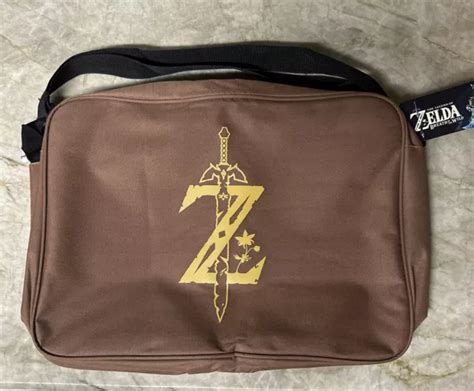Nintendo Zelda Botw Messenger Bag Laptop Carry Case Breath Of The