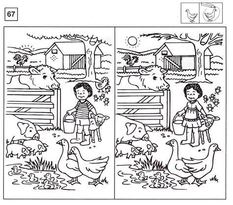 Free Printable Spot The Difference Worksheets

