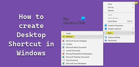 How To Create Desktop Shortcut In Windows 1110