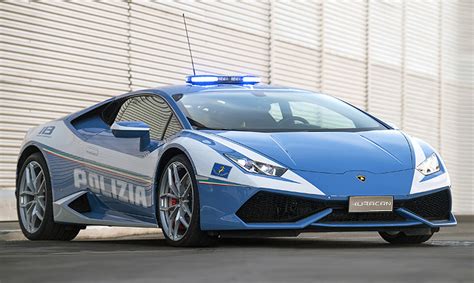 Lamborghini Police Car New Huracán Polizia Delivered