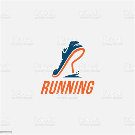 R For Run Logo Icon Running Logo Stock Illustration Download Image