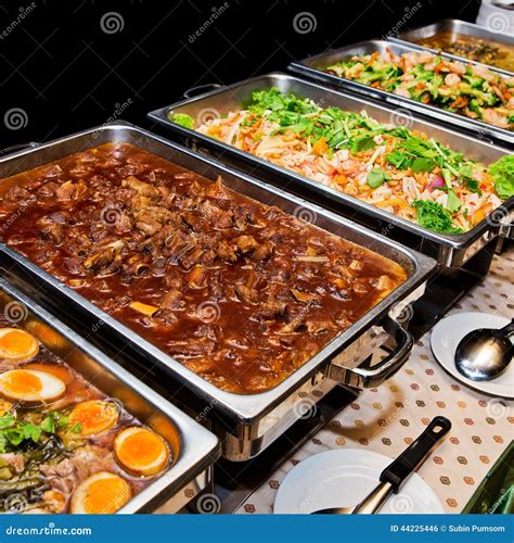 Thailand Food Buffet Stock Photo Image Of Cook Fresh 44225446