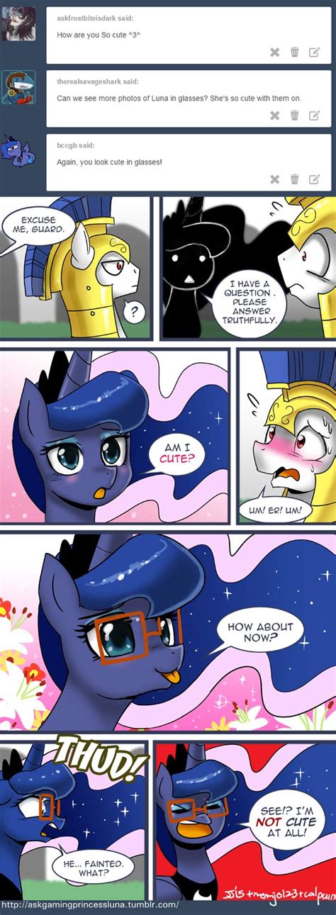 Ask Gaming Princess Luna 034 My Little Pony Friendship Is Magic