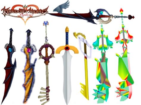 Kh R Replikus Keyblades By Vexenrandomdrawerguy On Deviantart