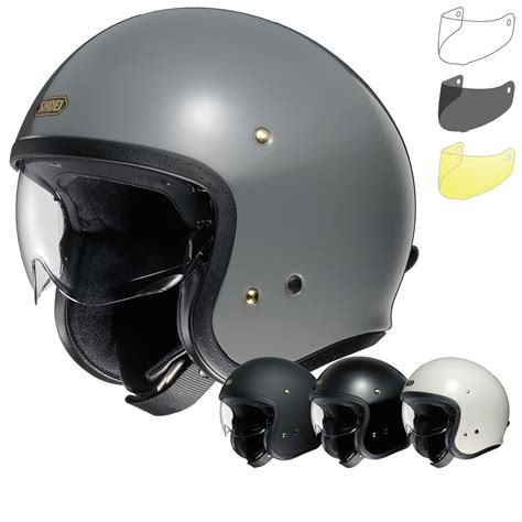 The right size of the open face helmet for your head is often difficult to determine, but on our website we have guidelines for that. Shoei J.O Open Face Motorcycle Helmet & Visor - Open Face ...