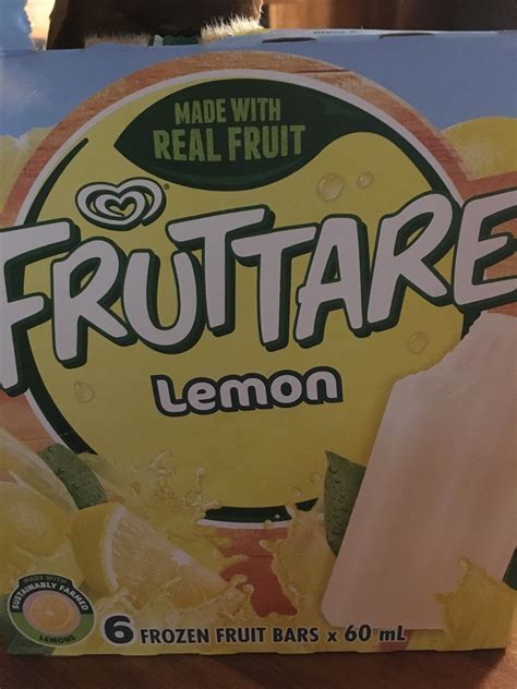 Fruttare Lemon Frozen Fruit Bars reviews in Ice Cream - ChickAdvisor