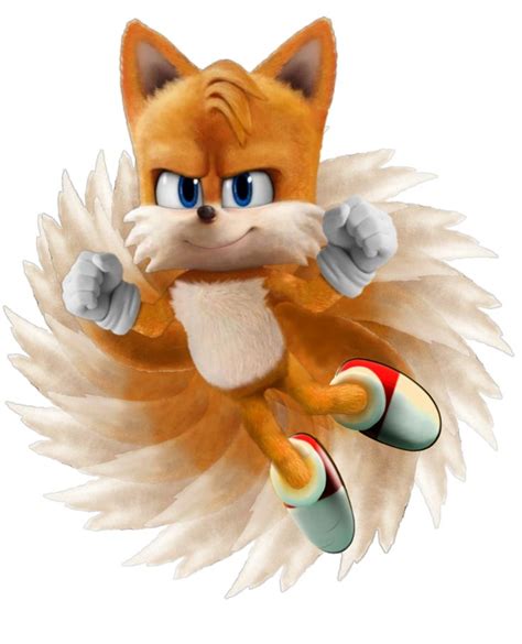 Tails Flying Pet Fox Sonic The Movie Hedgehog Movie