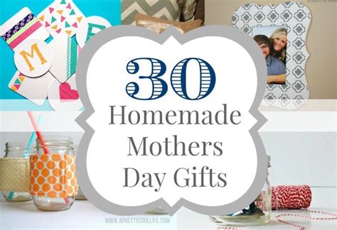 Check spelling or type a new query. 30 Homemade Mother's Day Gift Ideas - The Diary of a Real ...