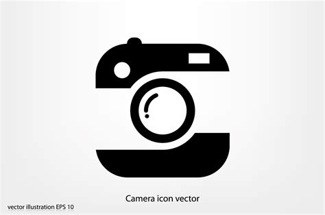 Camera Icon Vector Custom Designed Icons ~ Creative Market