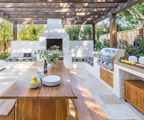 Quick And Rewarding Summer Projects Outdoor Kitchen Decor Outdoor