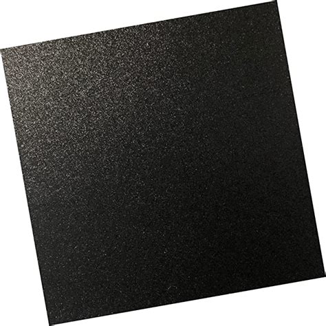 Black Glitter Cardstock 10 Sheets 300gsm Black