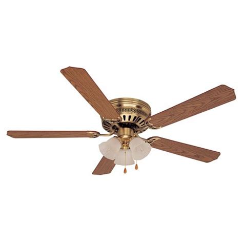 Amazon's choice for hugger ceiling fans with lights. Heritage Farms 52in Antique Brass Hugger Ceiling Fan ...