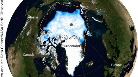 Climate Change Arctic Sea Ice Shrinks To 2nd Lowest Mark On Record
