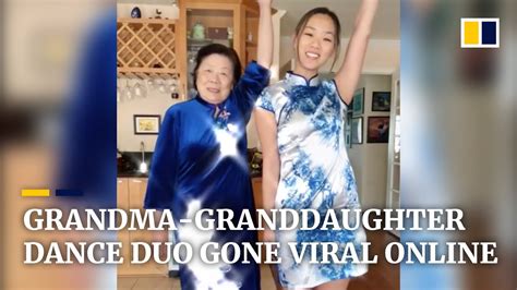 grandma granddaughter dance duo in the us go viral online youtube