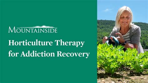 Horticultural Therapy For Addiction Recovery Youtube