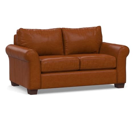Pb Comfort Roll Arm Leather Sofa In 2021 Rolled Arms Leather
