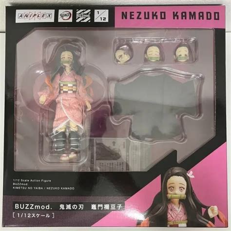 Buzzmod Nezuko Kamado Demon Slayer Modellino Scala 112 Aniplex Usato