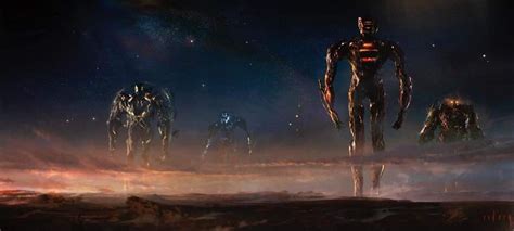Exactly, yet the eternals who has god tier power is just here scattered somewhere. The_Eternals_-_Concept_Art1 - Marvel Story
