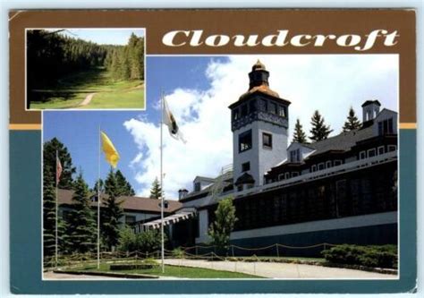 Cloudcroft New Mexico Nm ~ The Lodge And Golf Course 4 X 6 Vintage