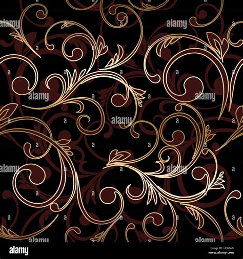 Damask Seamless Floral Pattern Royal Wallpaper Damask Seamless