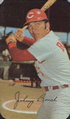 Find great deals on ebay for johnny bench cards. 1971 Topps Super Johnny Bench #32 Baseball - VCP Price Guide