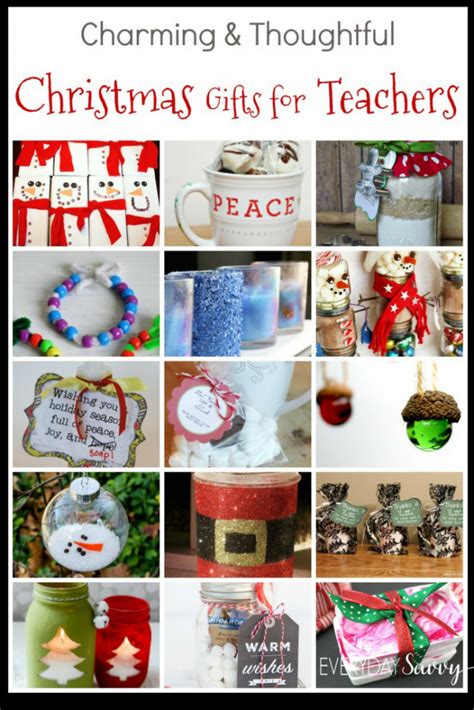 Best gift for teacher this christmas. Teacher Christmas Gift Ideas - Easy to Buy or DIY Gifts