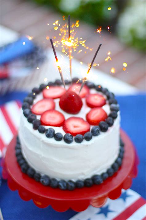 This cake is really cute with its design such as little chocolate candies! 4th of July Desserts - Fruity, Cakes, Kid-Friendly & More ...