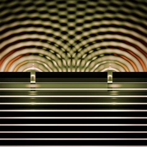 Double Slit Experiment Photograph By Russell Kightley Pixels