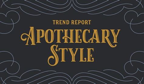 Design Trend Apothecary Style Apothecary Design Design Trends
