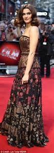 Rachel Weisz Is An English Rose In Burgundy And Gold Gown