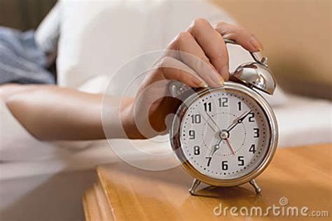 turn off alarm clock stock image image of woman house 43003313