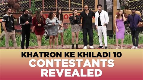 Khatron Ke Khiladi Season 10 Contestants Revealed Youtube