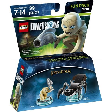 Lord Of The Rings Gollum Fun Pack Lego Dimensions New Open Box