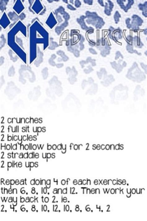 A Ab Circuit From Ca Bullets It Strengthens You Upper And Lower Core