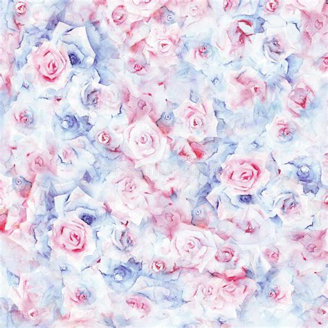 Free for commercial use high quality images Watercolor Floral Background. Stock Illustration ...