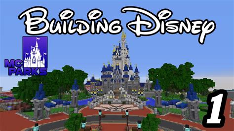 Mcparks Building Disney 1 Four Years In The Making Minecraft Wdw