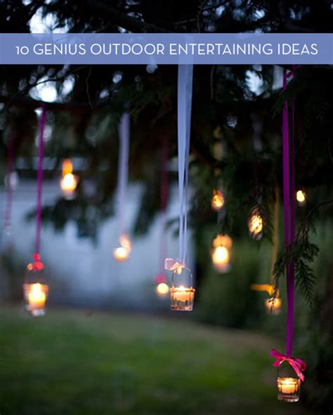 Roundup 10 Clever Outdoor Entertaining Ideas Curbly