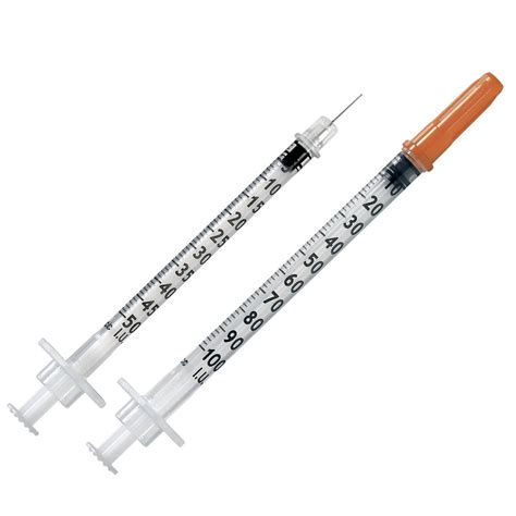 Bd Micro Fine Insulin Syringes Ml G X Mm