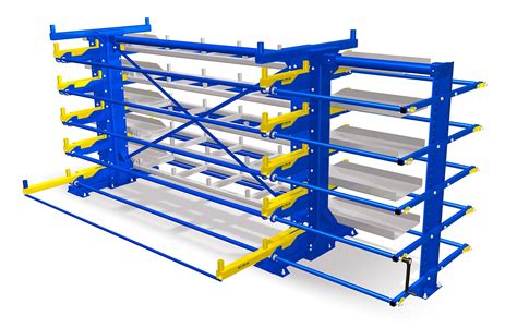 Roll Out Cantilever Rack Canadian Rack Technologies Inc