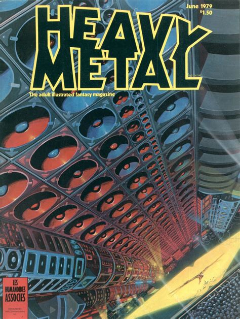 Heavy Metal 06 79 Heavy Metal Magazine Cover Art Pinterest