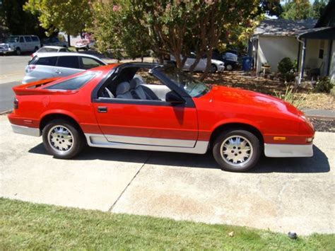 1989 Dodge Daytona 25 Turbo 5 Speed California Rust Free T Tops Es