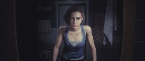 Jill Valentine Resident Evil 3 Remake Zombie Dog 4k Hd Phone