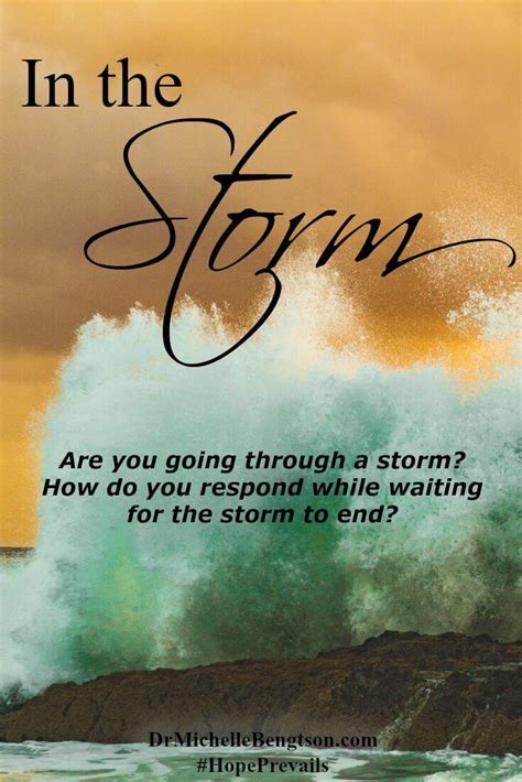 Trusting God In The Storm Wealth Affirmations Storm Inspirational