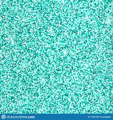 Turquoise Glitter Texture Stock Vector Illustration Of Pattern 175697503