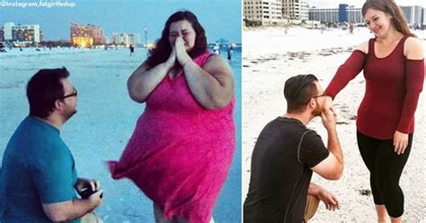 this couple lost 400 lbs together and now they are recreating old photos to show off their success