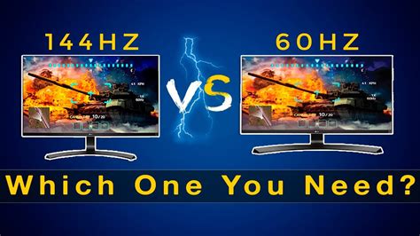 60hz Vs 144hz Vs 240hz Monitors Comparison Differences Cloud Hot Girl